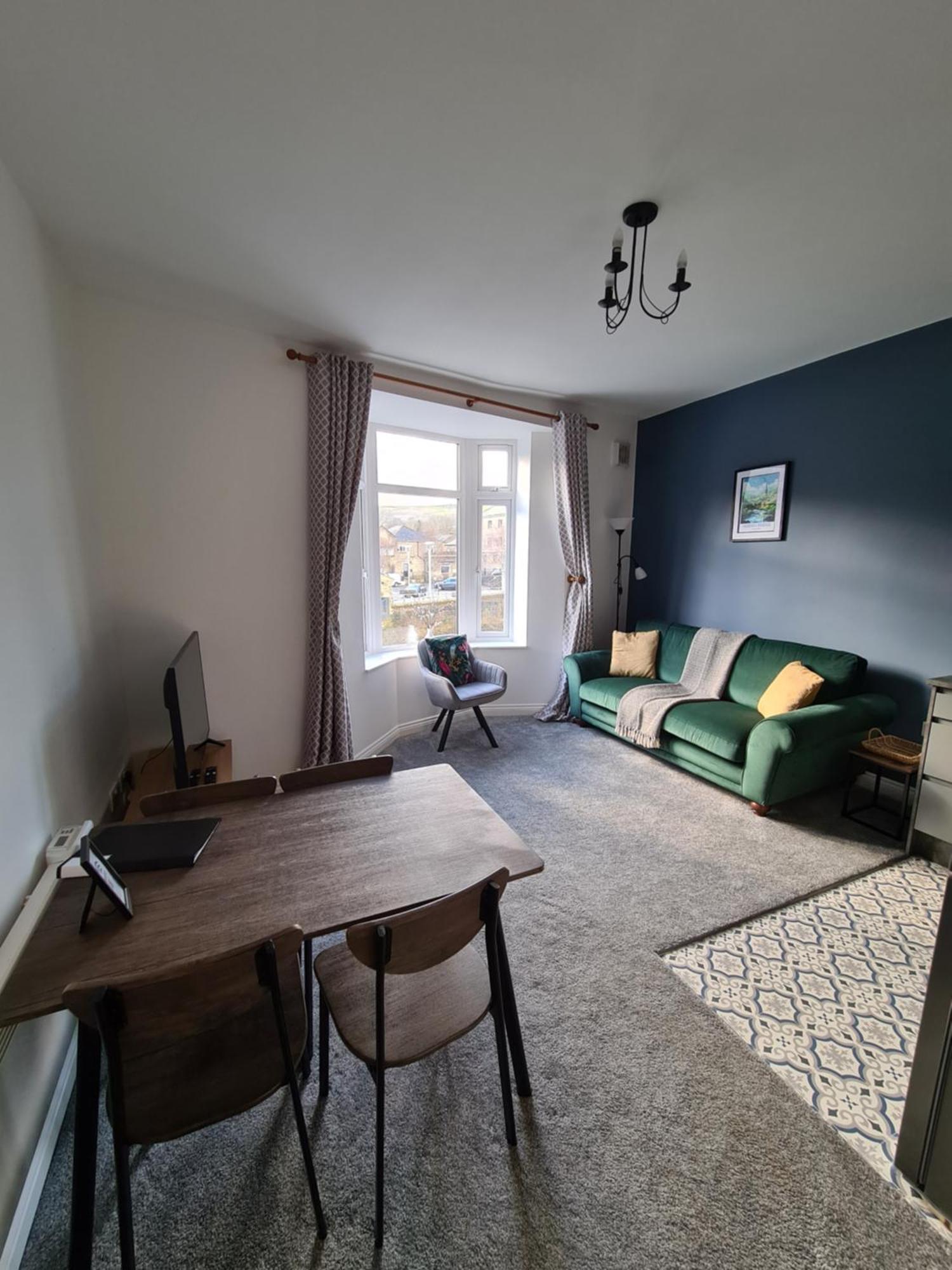 Modern River View Mytholmroyd Apartment Extérieur photo