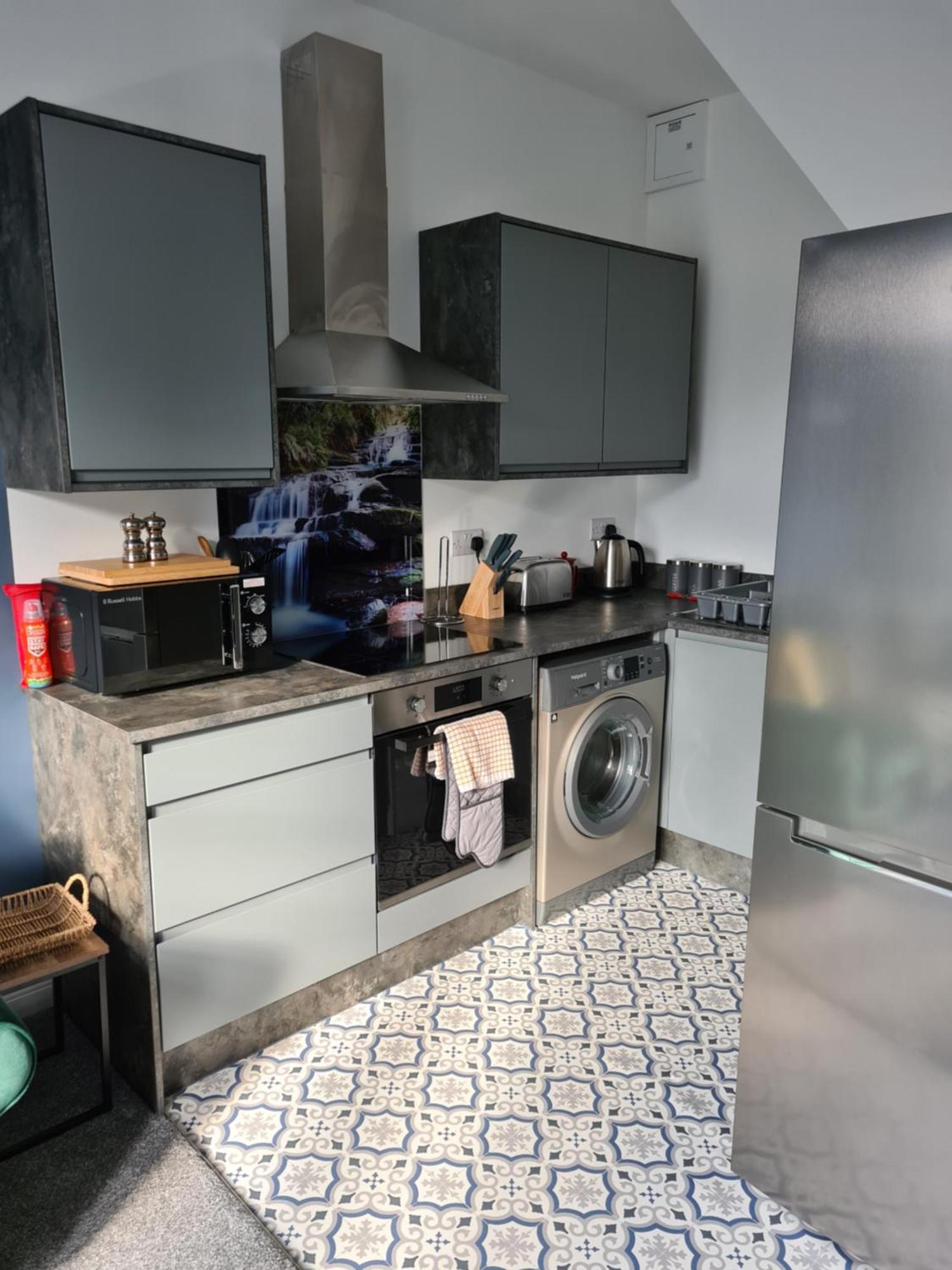 Modern River View Mytholmroyd Apartment Extérieur photo